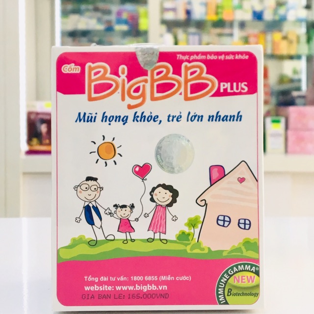 BigBB Plus - Mũi họng khoẻ , trẻ lớn nhanh (Nhà thuốc Amipharma)