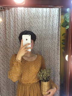 Đầm voan vintage
