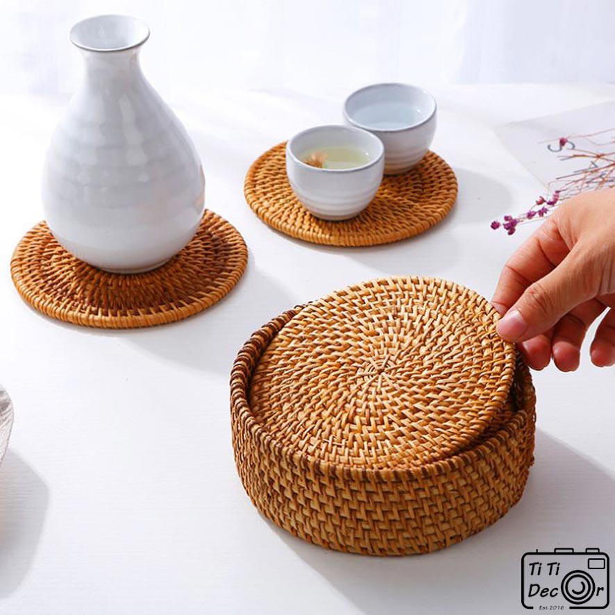 Thảm đan trang trí nội thất nhà ở - TiTi Decor