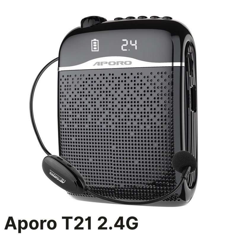 Máy trợ giảng APORO T21 2.4G Chính hãng/ Aporo T21 có dây chính hãng-Bảo hành 12 tháng