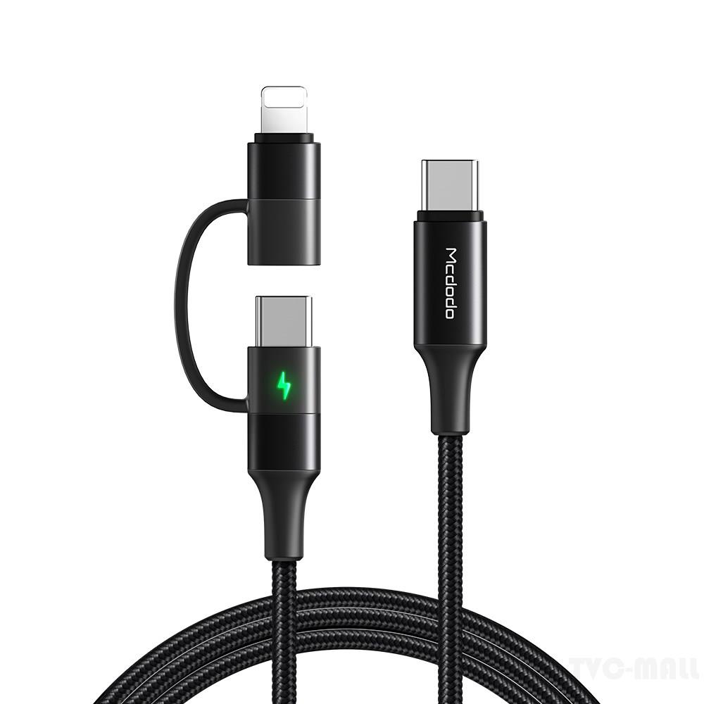 Dây Cáp Sạc Nhanh Type-C / Lightning 8pin Sang Type-C PD 1.2m