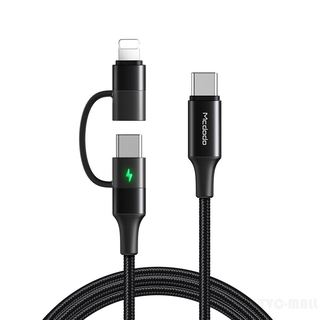 Dây Cáp Sạc Nhanh Type-C / Lightning 8pin Sang Type-C PD 1.2m