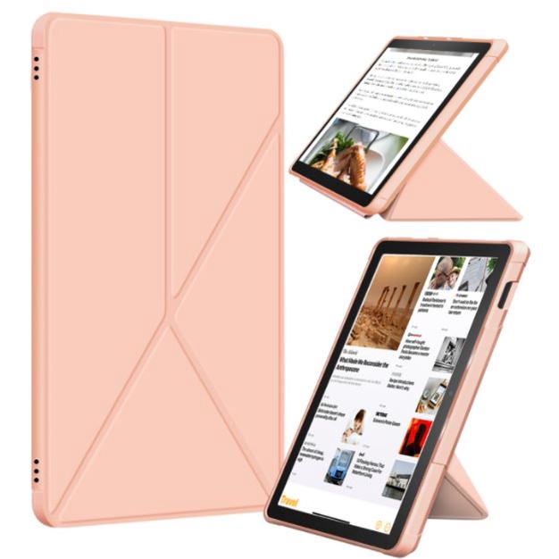 Bao Da Máy Đọc Sách Kindle Paperwhite 5 11th Generation 2021 Origami Nắp Gập Kiêm Giá Đỡ Tiện Lợi - Phụ Kiện Xaha