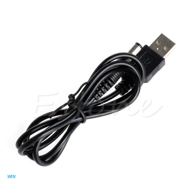 Cáp Kết Nối Cổng USB Sang Cổng 5.5mm / 2.1mm 5V DC Tiện Dụng
