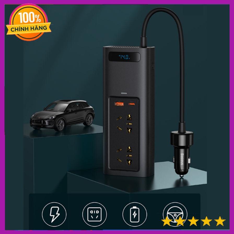 Bộ đổi nguồn ô tô sang nguồn 220V dùng cho mọi loại xe