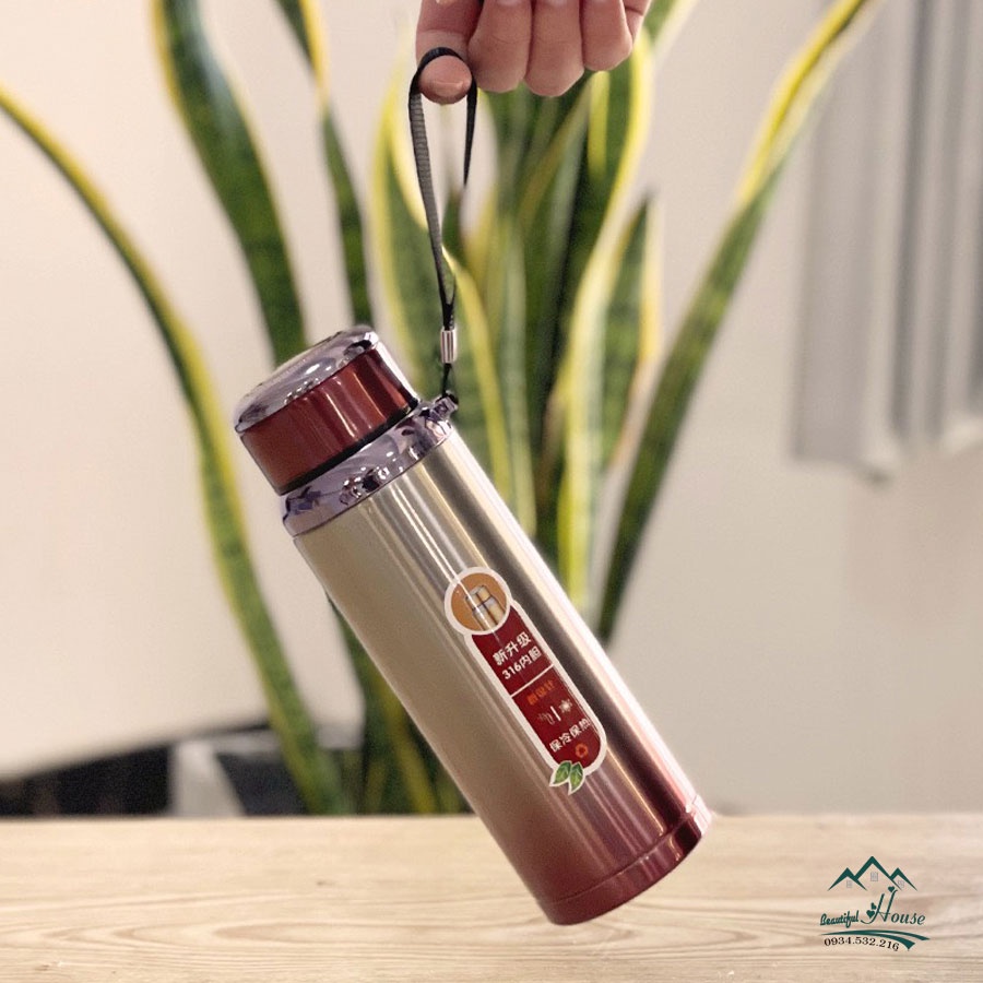 Bình Giữ Nhiệt Nóng Lạnh  Chất Liệu Inox Cao Cấp