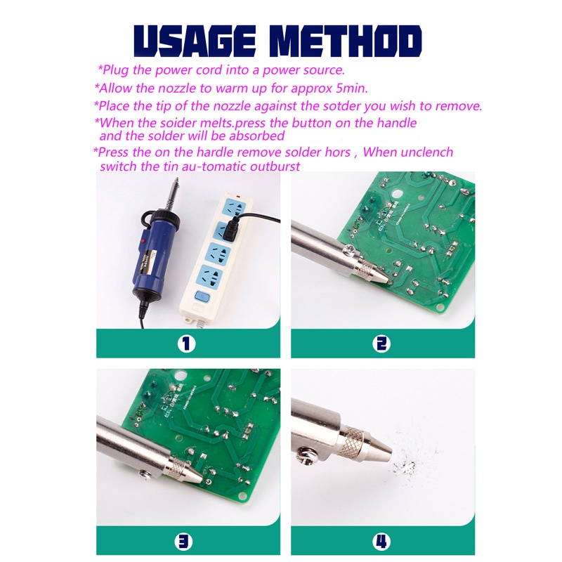Máy Hàn Điện Hút Chân Không Cầm Tay 30W Thay Thế Cho Electr