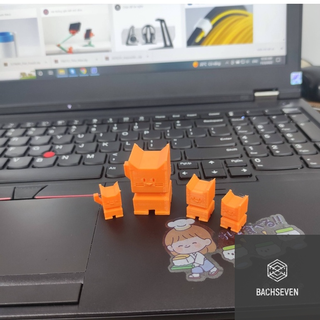 Đàn Mèo in 3D siêu dễ thương cute