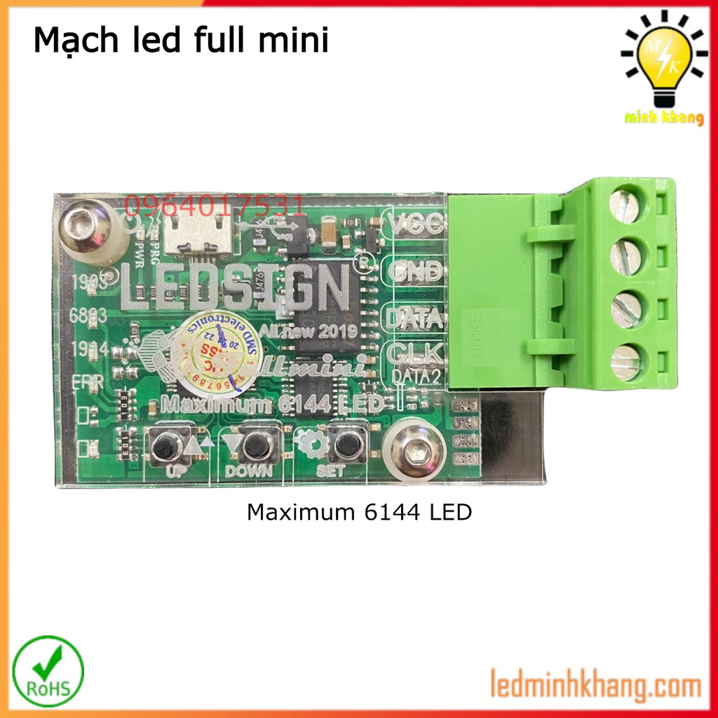 Mạch led full mini điều khiển led full 5V,12V