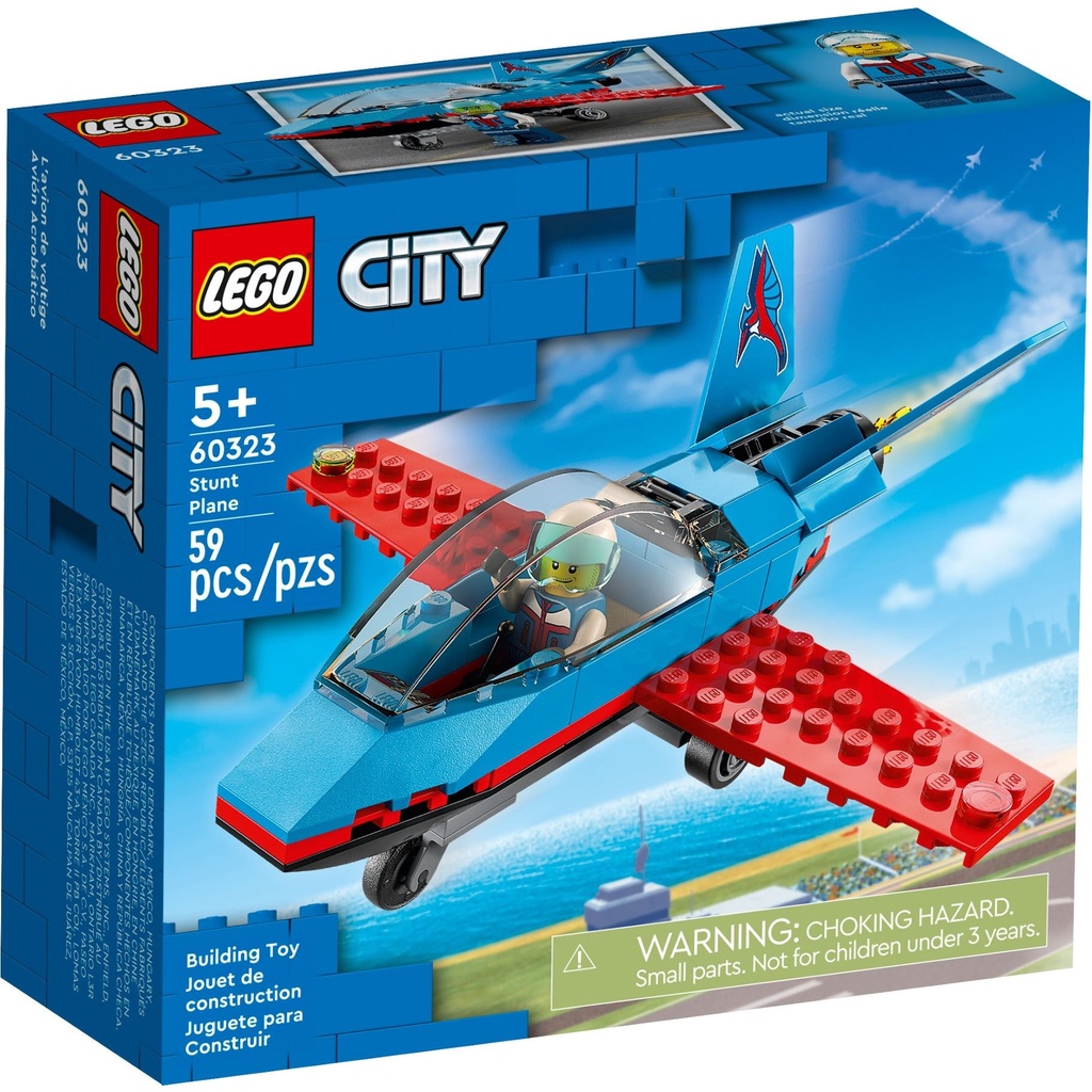 LEGO 60323 City - Máy bay biểu diễn