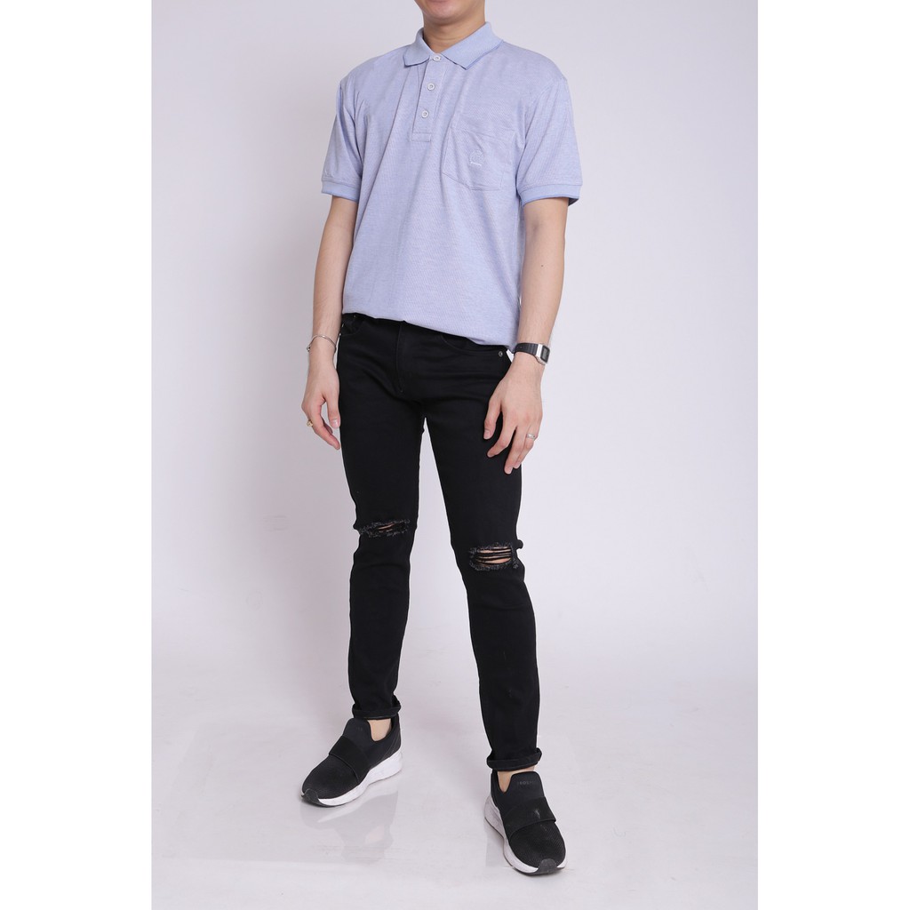 Áo thun nam gai đốm dệt cao cấp Pious PSGD04