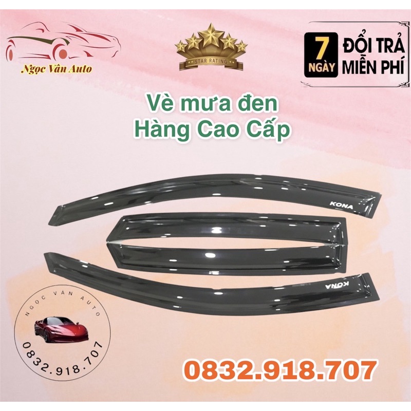vè mưa Kona 2018  - 2021 hàng cao cấp dày dặn