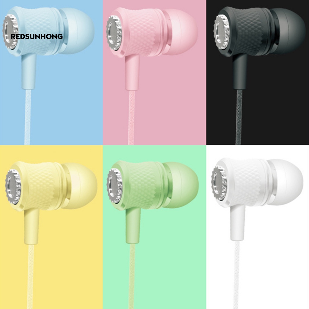 Tai Nghe Nhét Tai RSH.z Jack 3.5mm Âm Thanh HiFi Phong Cách Thể Thao