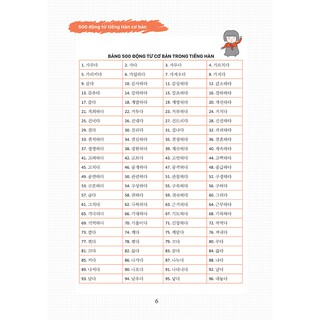 Sách - 500 Động Từ Tiếng Hàn Cơ Bản