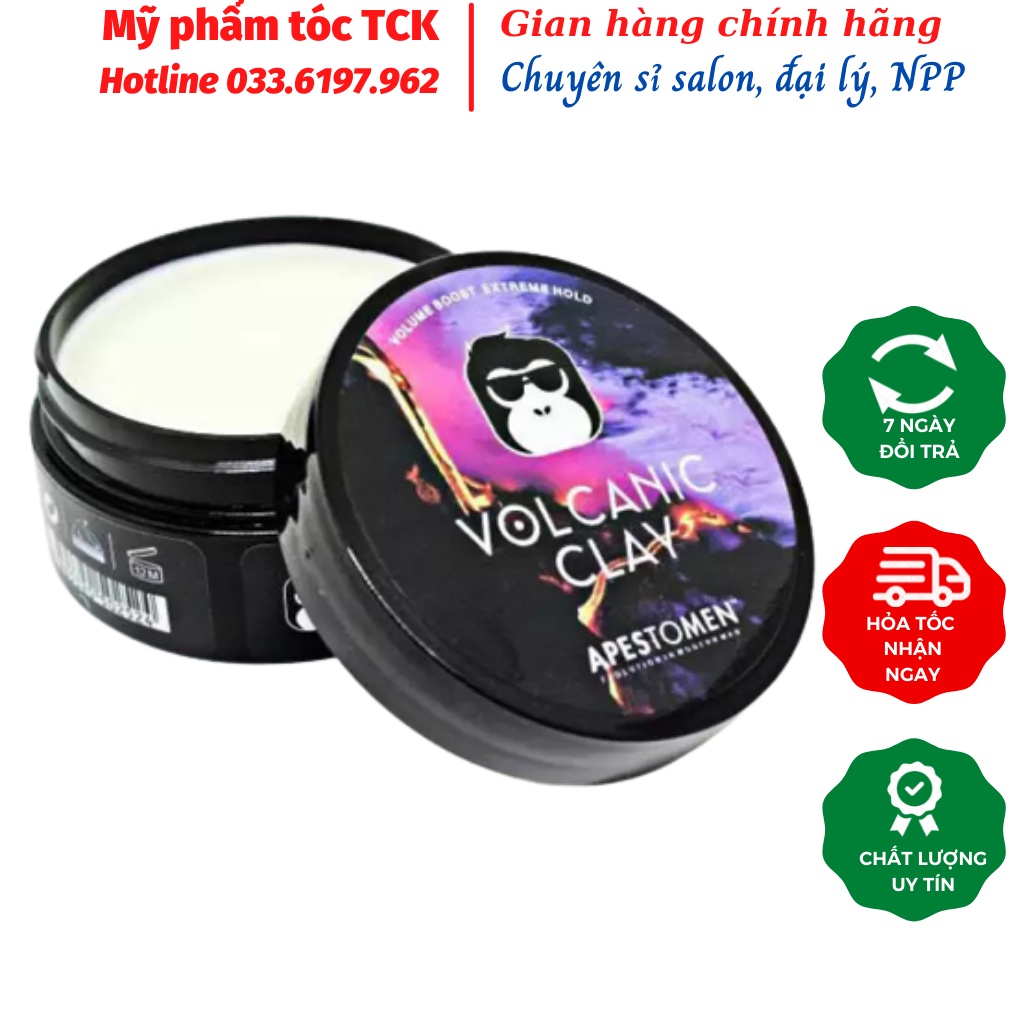 (Chính hãng) Sáp Vuốt tóc voca clay độ cứng 5/6