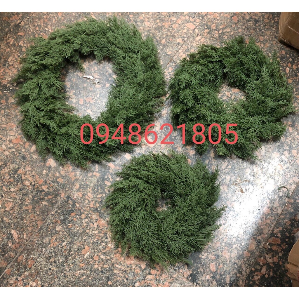 Dây lá thông trang trí noel
