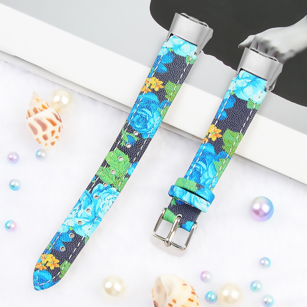 Dây đeo da mềm nhiều màu sắc thay thế cho đồng hồ thông minh Samsung Galaxy Fit/ Fit-e SM-R375 R370