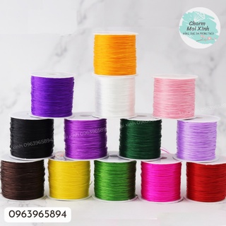 Cuộn Dây Nilon Xâu Vòng  Co Dãn Loại Đẹp - Dây Xâu Vòng tay, vòng gỗ, vòng đá phong thủy