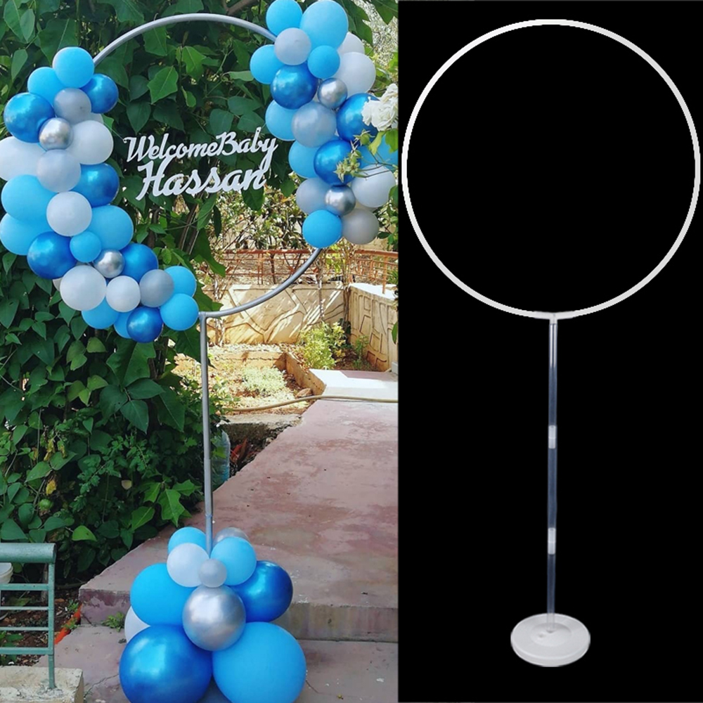 DORAW Christmas Balloon Stand Birthday Decoration Arch Frame Column Stands Base Tube Sets Balloon Support Wedding Favors Baby Shower Party Supplies Romantic Garland Holder