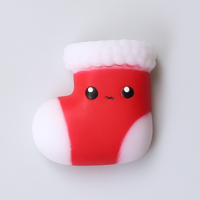 Đồ Chơi Nắn Bóp Mềm Mại Hình Ông Già Noel Người Tuyết Giáng Sinh