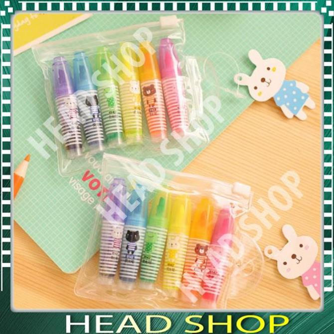 BỘ BÚT HIGHLIGHT GỒM 6 CHIẾC DỄ THƯƠNG HEADSHOP