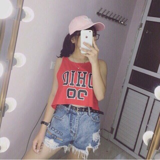 SÉT Áo tanktop croptop siêu hot