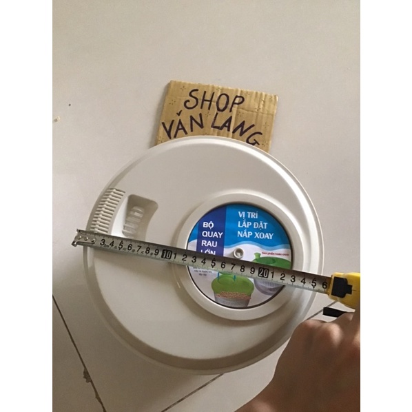 Bộ rổ quay rau Song Long 26 x 16 cm khô ngay tức thì không bị nát thực phẩm