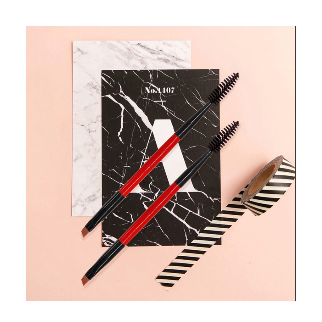 Cọ Vẽ Lông Mày SACE LADY 2 Đầu Thiết Kế Đơn Giản Tiện Dụng