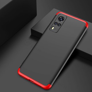 Ốp Lưng Nhựa Cứng 360 ° 3 Trong 1 Chống Rơi Cho Vivo Y51