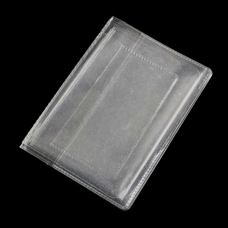 Seng Vỏ PVC Trong Suốt Bảo Vệ Bằng Lái Xe Hơi Tài Liệu Nga