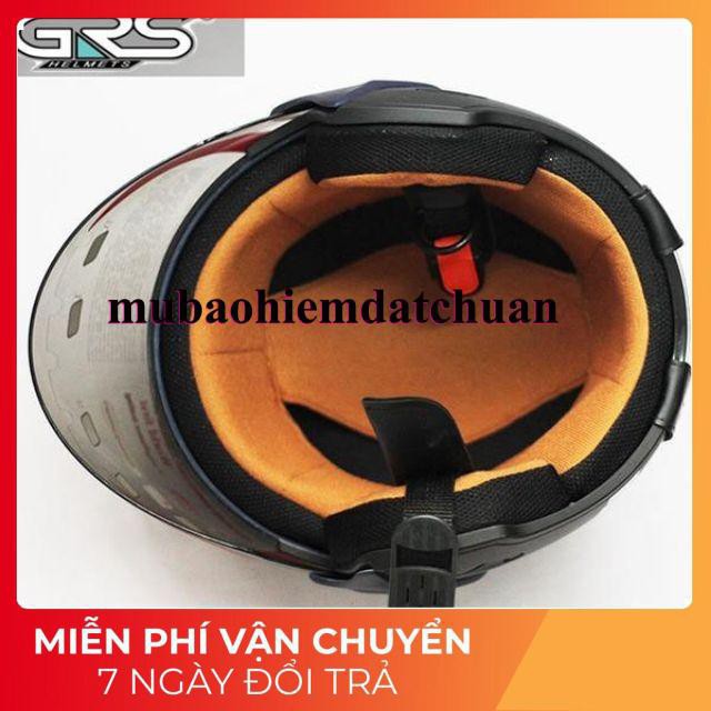 [ SHOPEE ]  MŨ BẢO HIỂM 3/4 ĐẦU GRS CHÍNH HÃNG - A318 NHIỀU MÀU