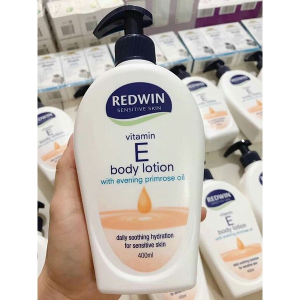 Sữa dưỡng thể Body lotion Redwin 400ml Úc