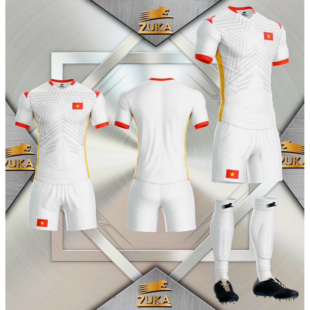 Áo bóng đá đội tuyển Việt Nam đủ màu - chất dệt kim cao cấp