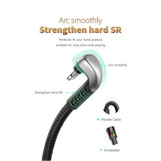 Cáp sạc nhanh Lightning cho Iphone/ iPad Baseus CALUX-A(2.4A, LED Light Fast)