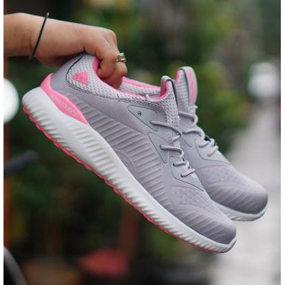 Giày Thể Thao Adidas Alphabounce Màu Xám Hồng Nhạt Thời Trang Cho Nữ 37