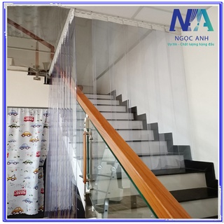 Rèm Nhựa C1,5m PVC Ngăn Lạnh, Màn Cửa Bằng Nhựa Cho Các Cửa