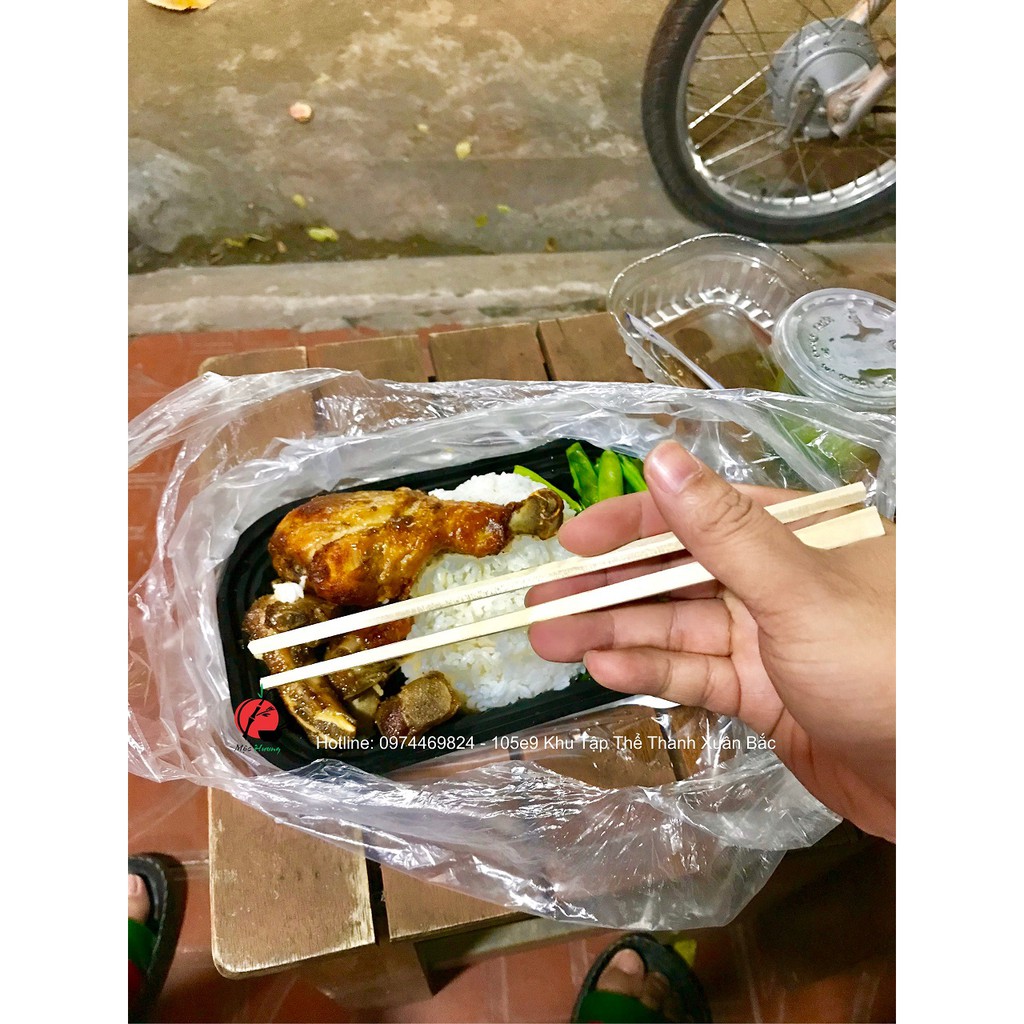 Quá rẻ!!! Set 100 đôi đũa gỗ (Take Away) Nhật Bản