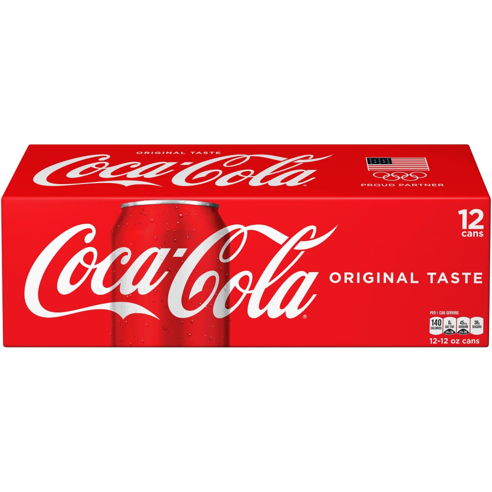 (2 loại) Nước ngọt Coca Cola Mỹ lon 355ml