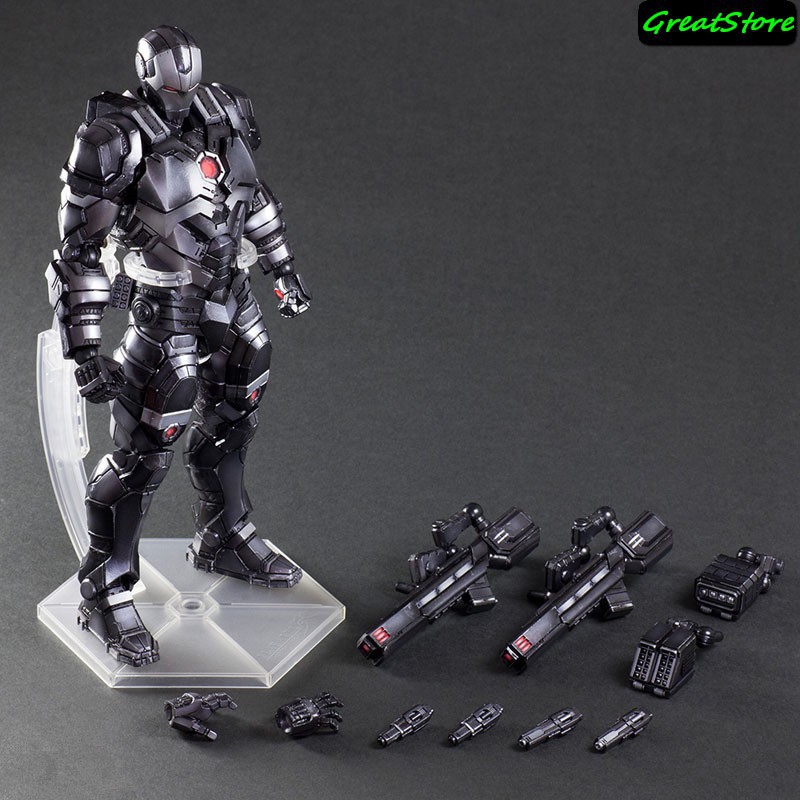 ( HÀNG CÓ SẴN ) MÔ HÌNH NHÂN VẬT WAR MACHINE play arts FIGMA CỬ ĐỘNG ĐƯỢC