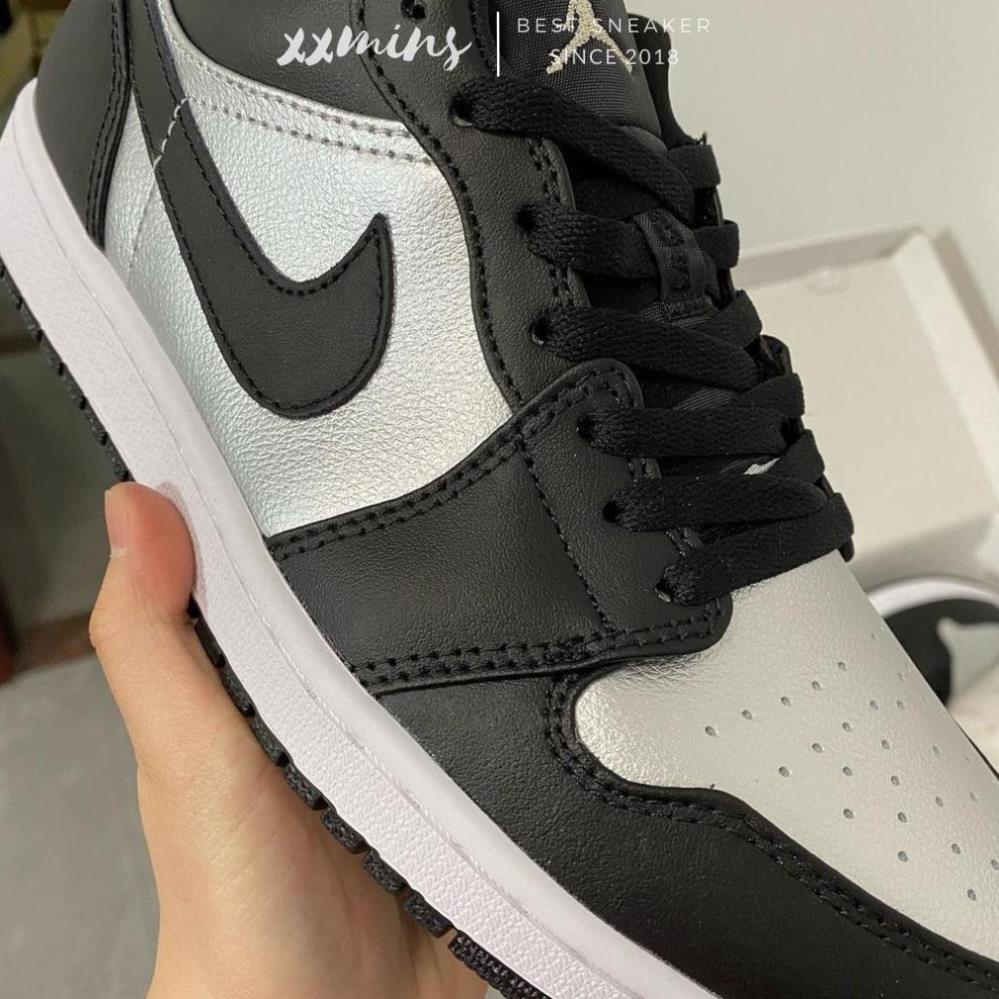 Giày Air Jordan 1 Retro Low "Silver Toe"