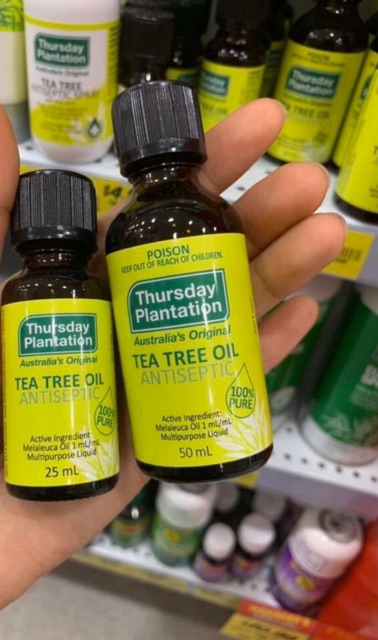 Tinh dầu Trà Tràm Thursday Plantation Tea Tree Pure Oil 50ml...