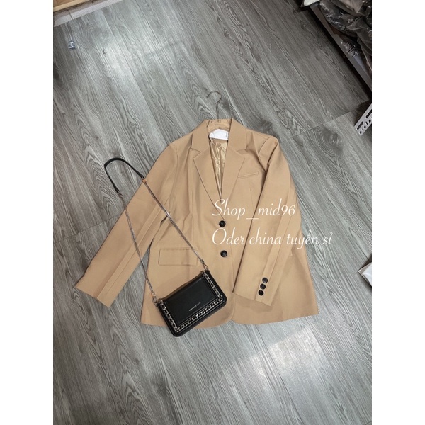 Áo Blazer Nữ phong cách  Hàn quốc -Hàng 2 Lớp có đệm vai hàng Quảng  Châu Ulzzang mẫu Mới 2022   .  .