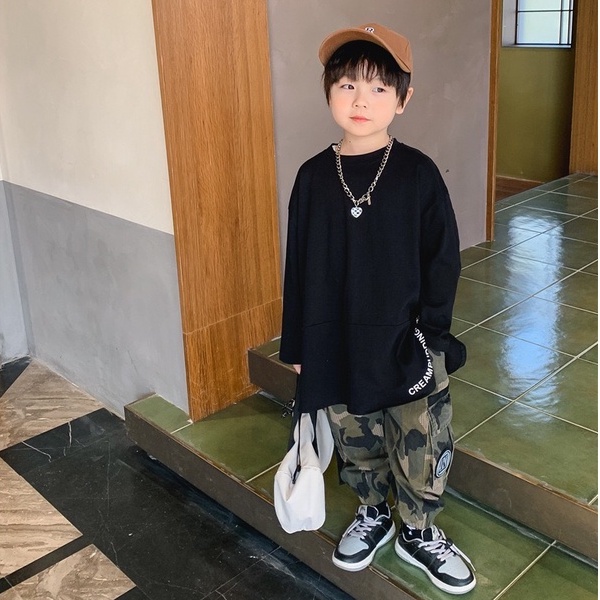 QB260 - Quần jogger rằn ri sz 100-150, quần kaki thời trang cho bé thu đông 2022