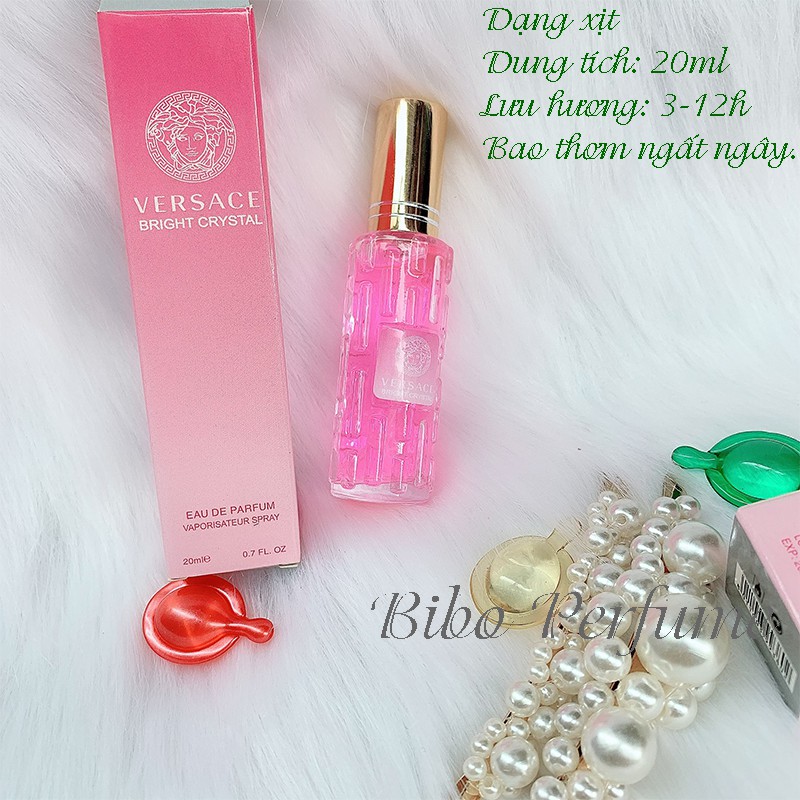 [ Nhập mã THGNH10K giảm 10K] NƯỚC HOA MINI NỮ 20ML NHẸ NHÀNG (như hình)