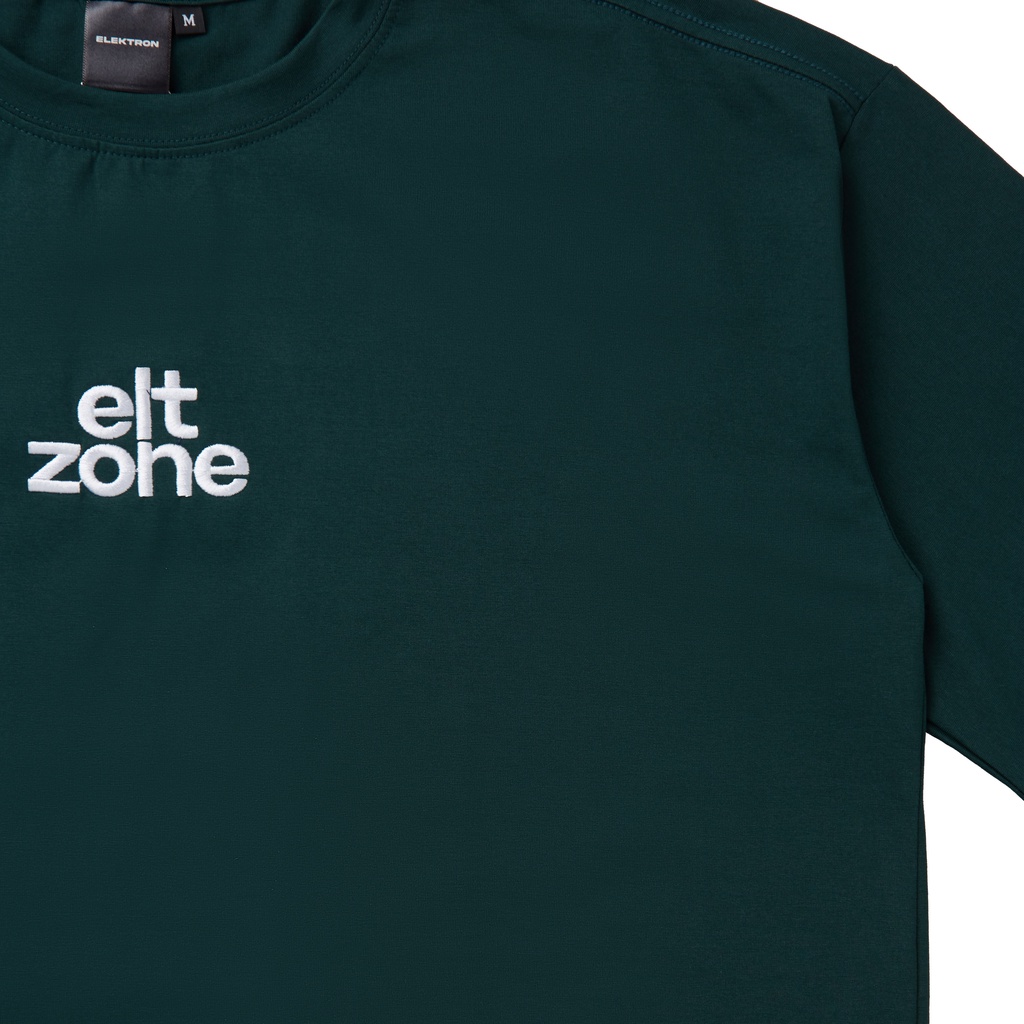 Áo thun Unisex Thêu Elektron Zone Tay Lỡ Nam Nữ Form Rộng Local Brand