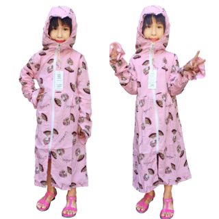 ⚡️ FREESHIP ⚡️ Áo chống nắng toàn thân vải Lanh cho bé gái