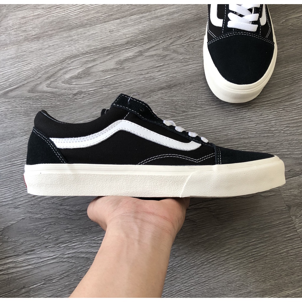 GIÀY VANS VAULT OLD SKOOL MÀU ĐEN ⚡Full box bill⚡ Giày thể thao nam nữ 2022, bản đẹp phối đồ chất