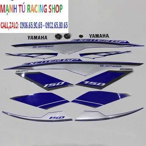 Tem exciter 150 GP xanh 2015 - 145T