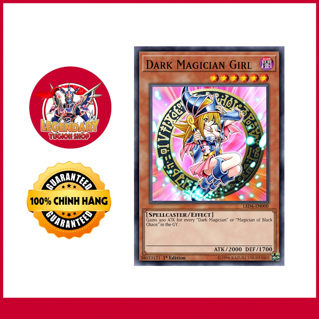 EN]Thẻ Bài Yugioh Chính Hãng] Dark Magician Girl - Art mới