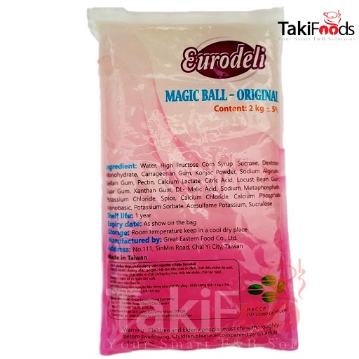 TRÂN CHÂU 3Q EURODELI NGUYÊN VỊ - Bịch 2kg